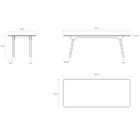 s Table 240 vierkant