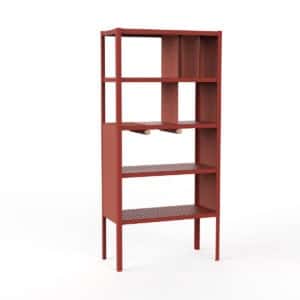 dressed cabinets ral3016 kvadrat566 hoog doek1