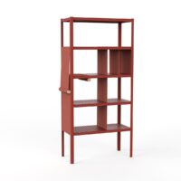 dressed cabinets ral3016 kvadrat566 hoog doek3