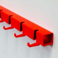 Vij5 Coatrack by the Meter FLUOR RAL3026 IMG 0778