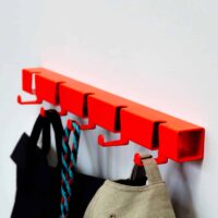 Vij5 Coatrack by the Meter FLUOR RAL3026 IMG 0808
